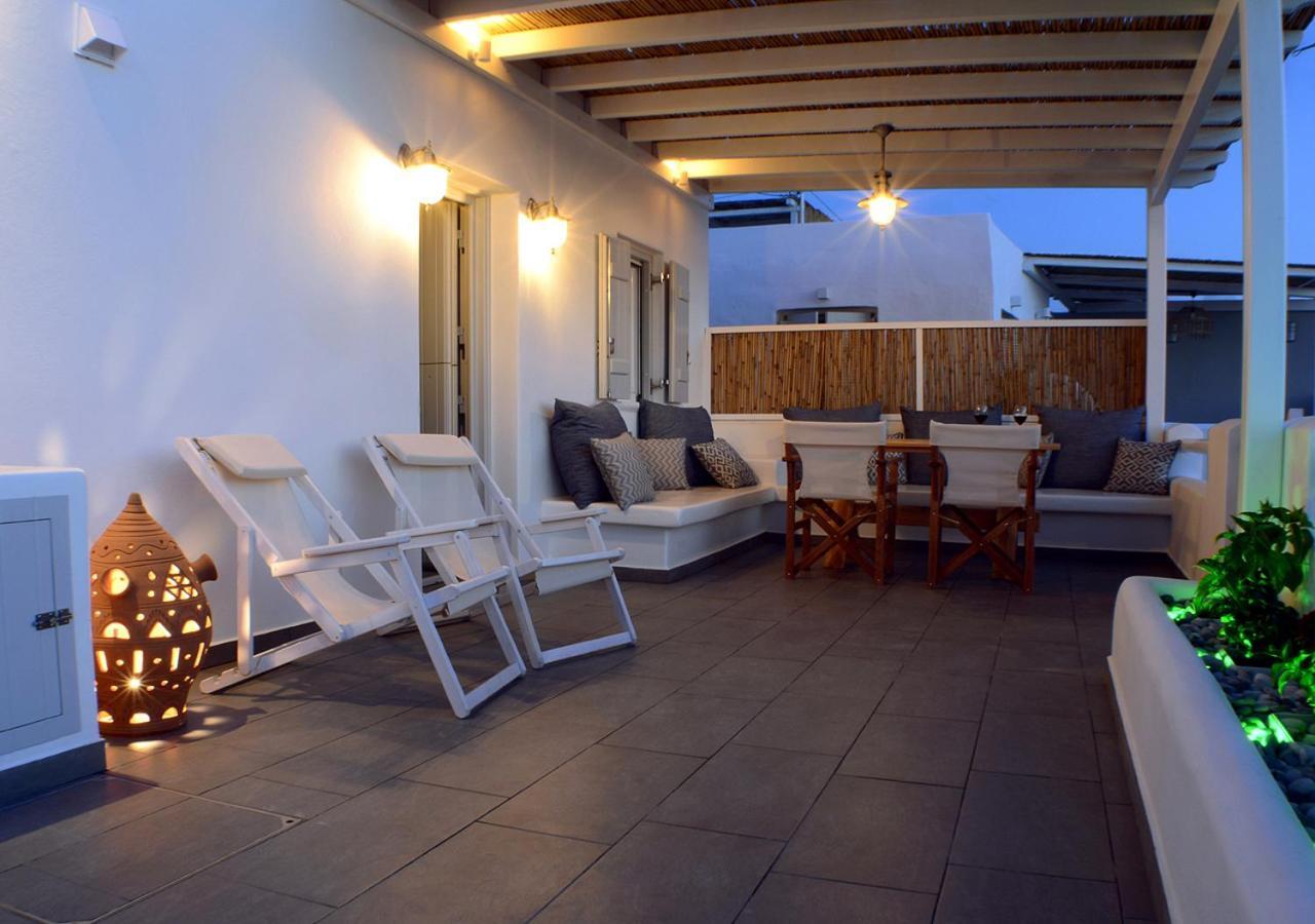 Seashell Mandrakia Sea View Villa Buitenkant foto