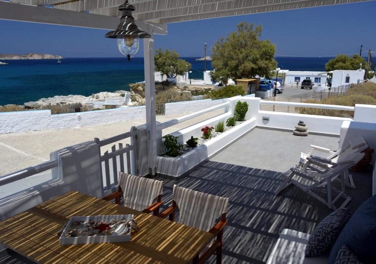 Seashell Mandrakia Sea View Villa Buitenkant foto